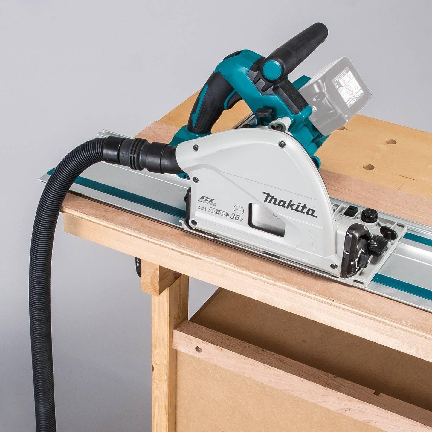36V (18V X2) LXT® Brushless 6-1/2" Plunge Circular Saw,  AWS® (Tool Only)